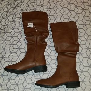 American Eagle Boots Cognac
